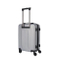 PC Luggage case with outside high quality wheels and pockets 