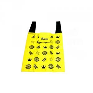 Nylon material roll style of fold promotional waterproof shopping bag with printing logo 