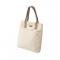 High quality 10 oz canvas handbag for women, with a durable leather handle