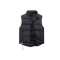 Customized printing logo black nylon windproof and insulated sports vest jacket
