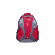 Promotional outdoor backpacks made of polyester with front zipper pocket