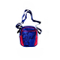 Professional custom outdoor small sports shoulder bags with printed logo and metal hook on the bags