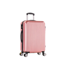 ABS+PC material 24" luggage with high quality trolley and wheels