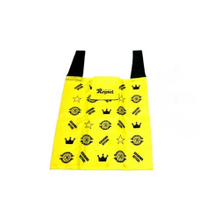 Waterproof nylon foldable tote bags with custom printed logos perfect for promotional purposes